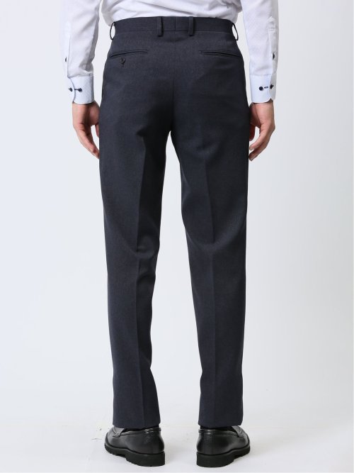 ストレッチウォッシャブル レギュラーフィット 2ボタン2ピーススーツ シャーク青