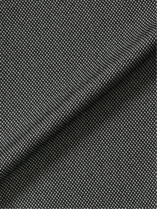 ストレッチウォッシャブル レギュラーフィット 2ボタン2ピーススーツ バーズアイライトグレー