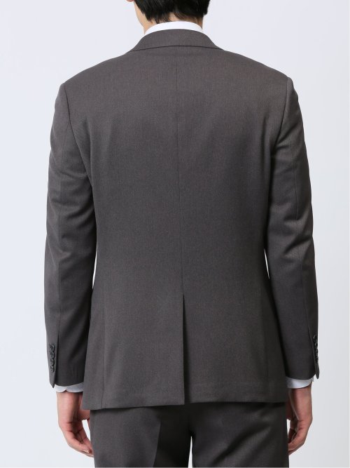 ストレッチウォッシャブル レギュラーフィット 2ボタン2ピーススーツ カルゼグレー