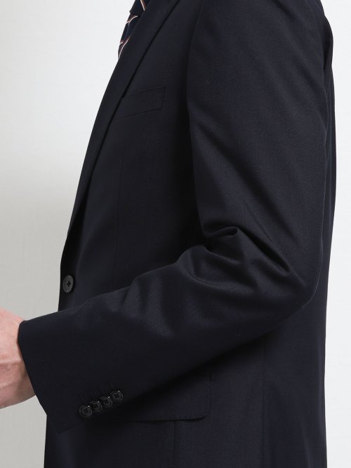 ウォッシャブル無地紺 2パンツスーツ スリム(Y3 75紺): スーツ | TAKA 
