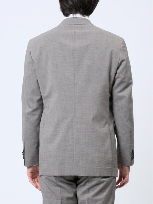 マルゾット/Marzotto ウール混 レギュラーフィット 2ボタン2ピーススーツ チドリ