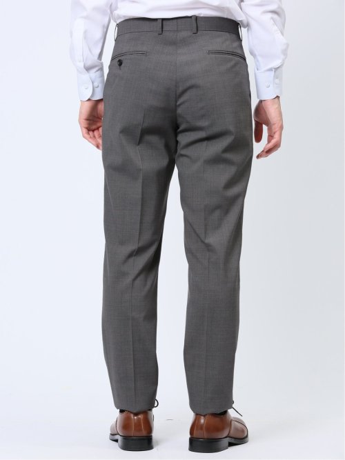 マルゾット/Marzotto ウール混 レギュラーフィット 2ボタン2ピーススーツ グレー