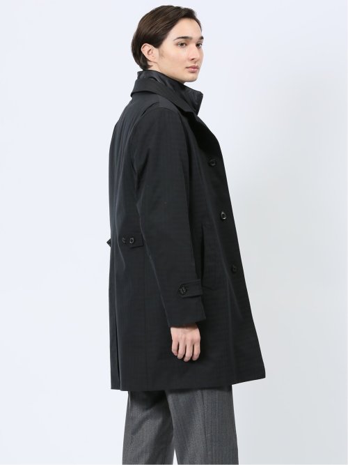 撥水 ライナー付き ステンカラーコート