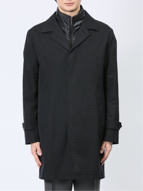 撥水 ライナー付き ステンカラーコート