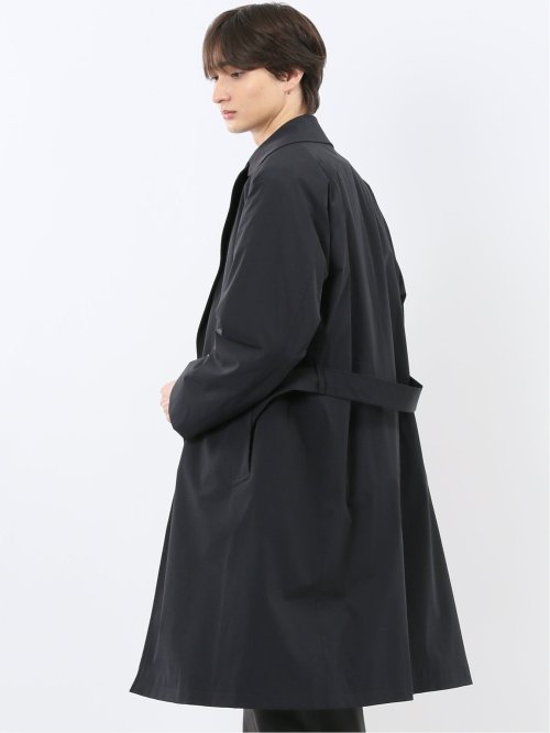 撥水 ストレッチ ライナー付き ダブルトレンチコート