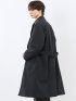 撥水 ストレッチ ライナー付き ダブルトレンチコート