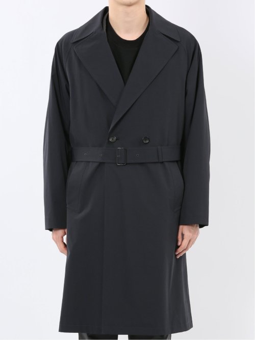 撥水 ストレッチ ライナー付き ダブルトレンチコート