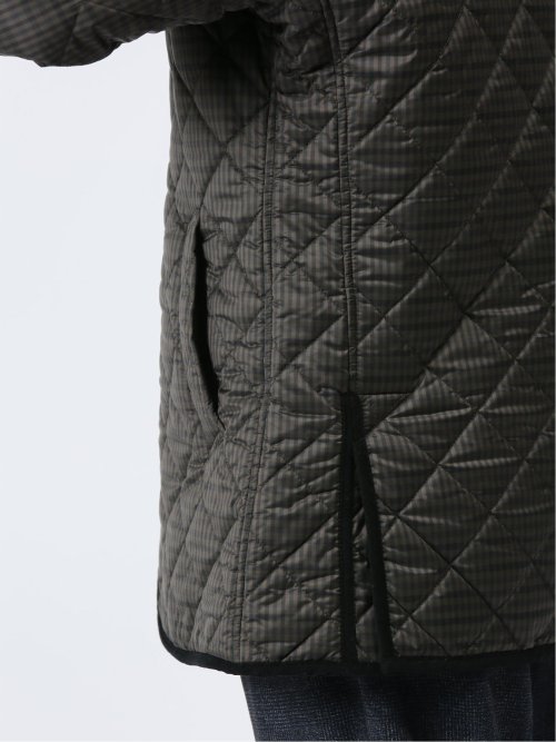 フード着脱 中綿キルティングジャケット