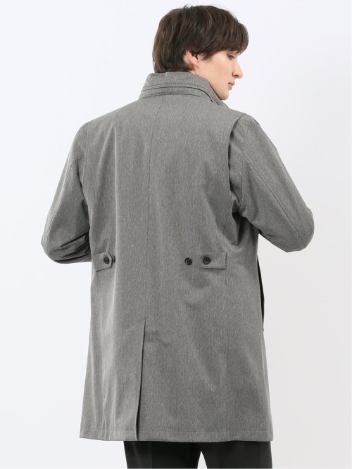 撥水防風 ライナー付き レイヤードコート