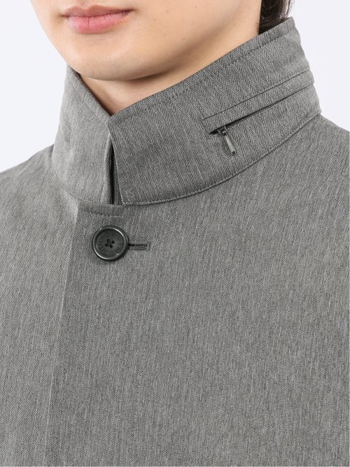 撥水防風 ライナー付き レイヤードコート