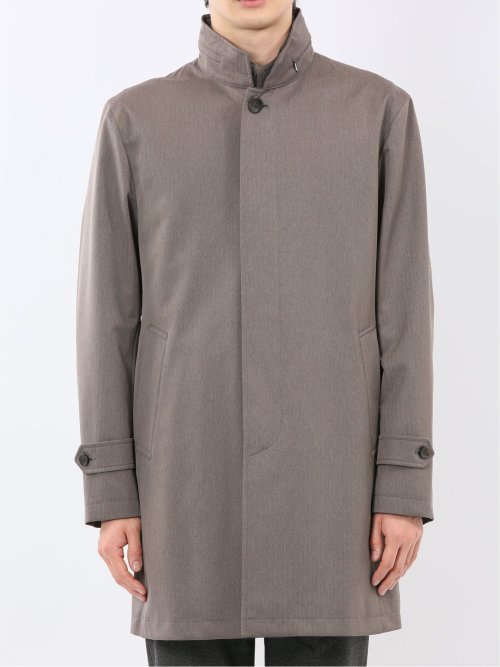 撥水防風 ライナー付き レイヤードコート