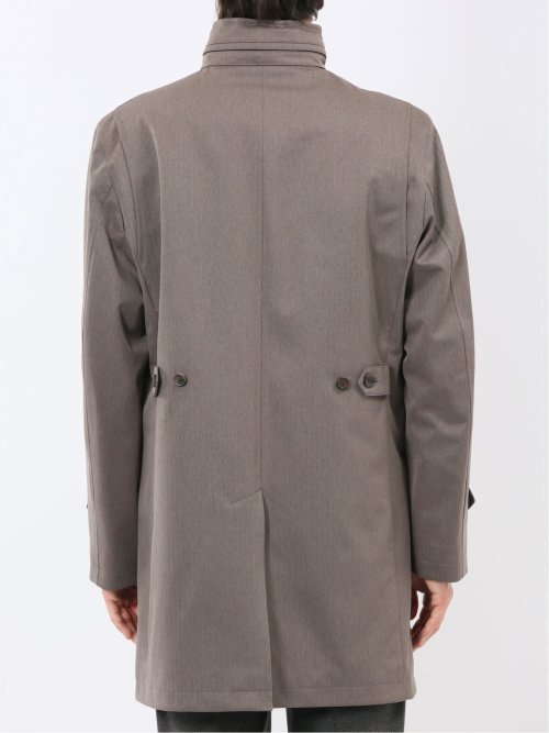 撥水防風 ライナー付き レイヤードコート