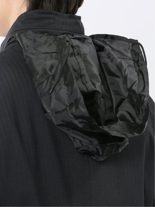 撥水防風 ライナー付き レイヤードコート