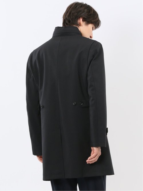 撥水防風 ライナー付き レイヤードコート