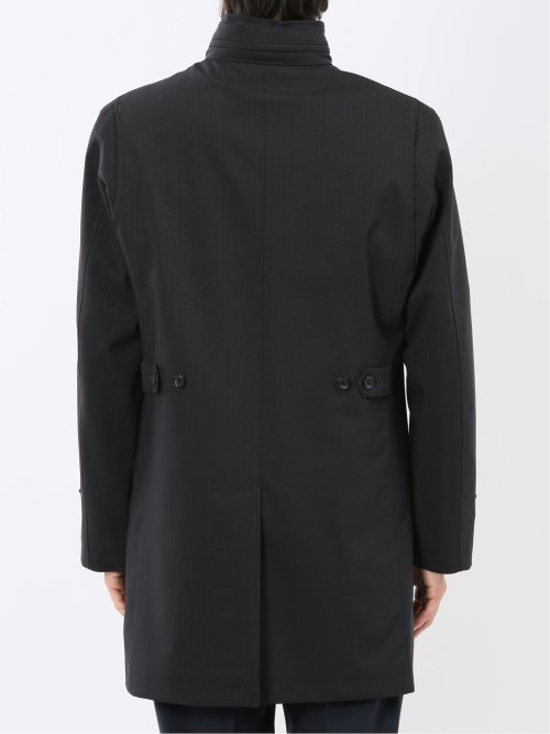 撥水防風 ライナー付き レイヤードコート