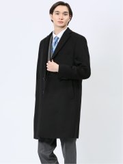 ウール混 ショートビーバー チェスターコート