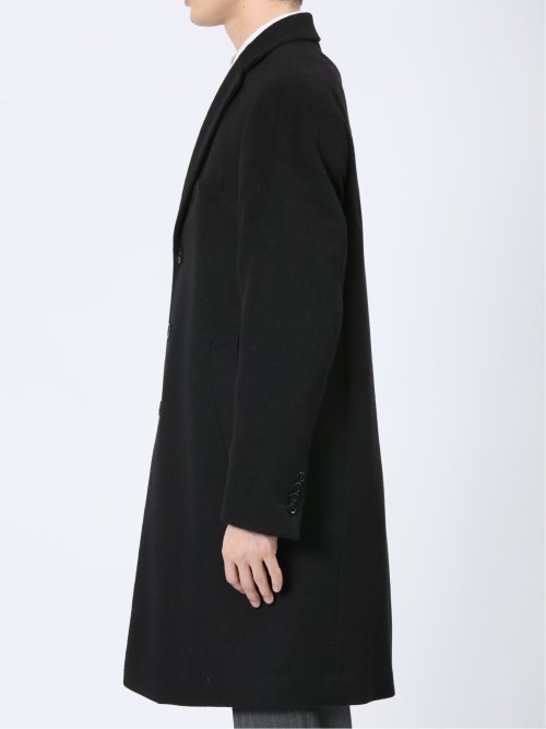 ウール混 ショートビーバー チェスターコート