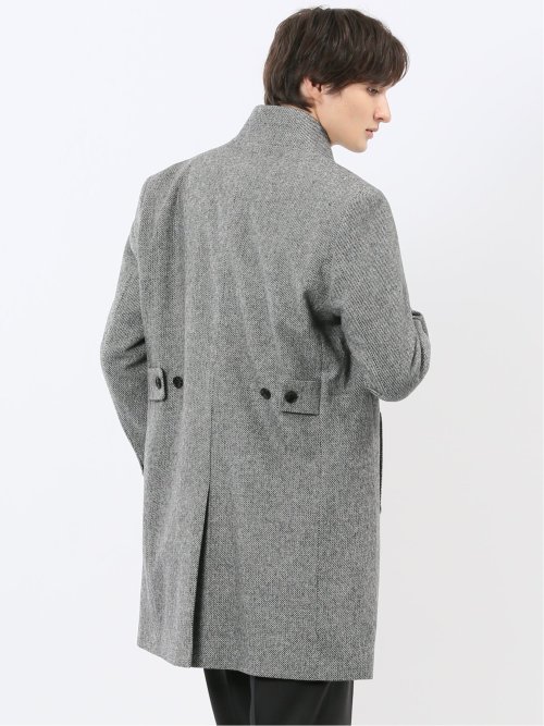 90s KENZO HOMME アンゴラ × ウール　コート　チャコールグレー trim_fce_item6712340a580e9.jpg