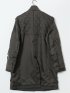 撥水 スタンドカラーコート カルゼグレー