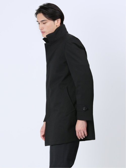 撥水防風 スタンドカラーコート