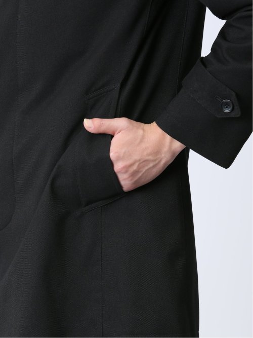撥水防風 スタンドカラーコート