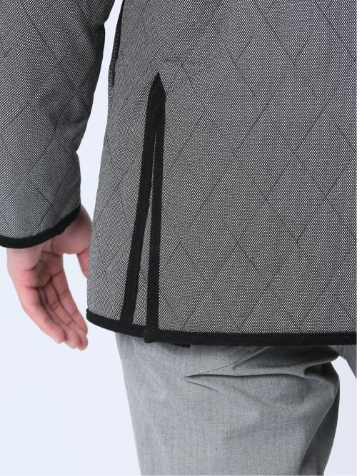 フード着脱 中綿キルティングジャケット