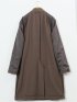 ウール100% リラクシング ステンカラーコート