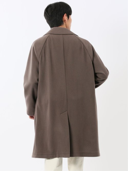 ウール100% リラクシング ステンカラーコート