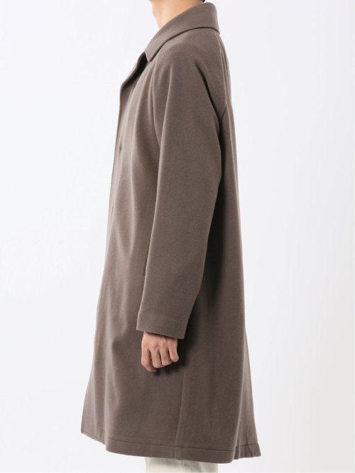 ウール100% リラクシング ステンカラーコート