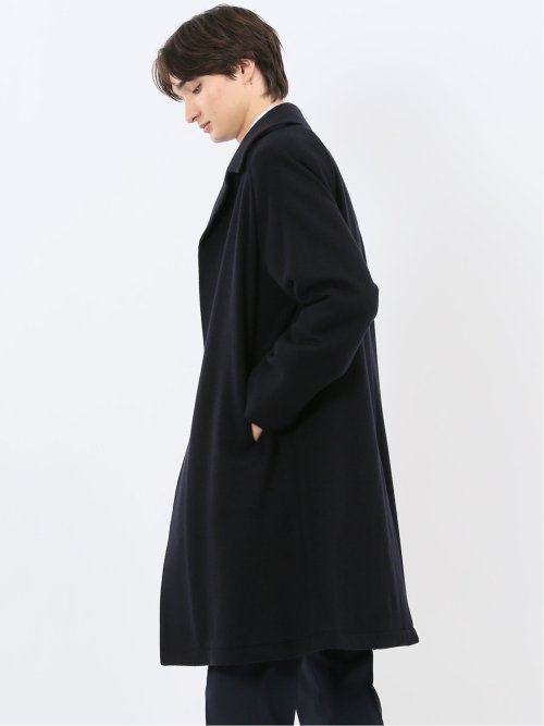 ウール100% リラクシング ステンカラーコート