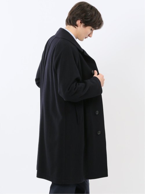 ウール100% リラクシング ステンカラーコート