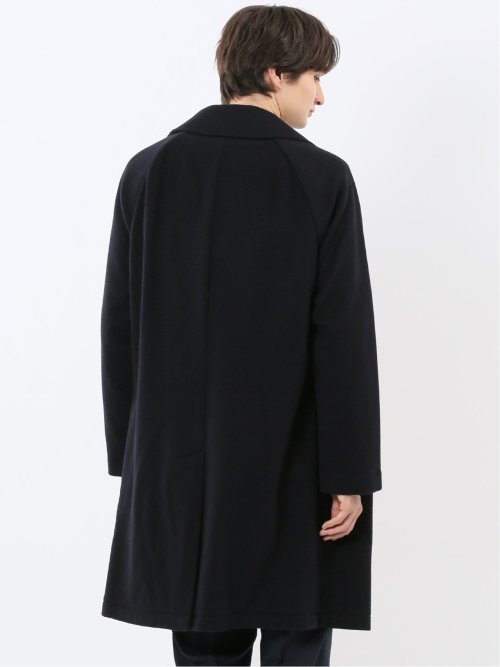 ウール100% リラクシング ステンカラーコート