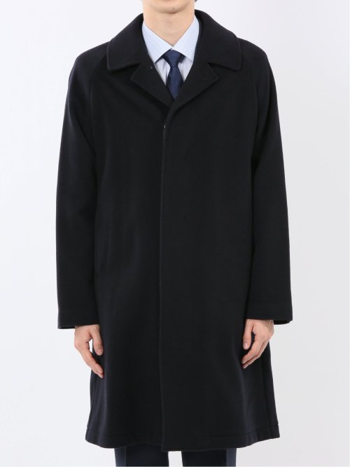 ウール100% リラクシング ステンカラーコート