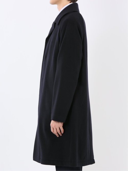 ウール100% リラクシング ステンカラーコート