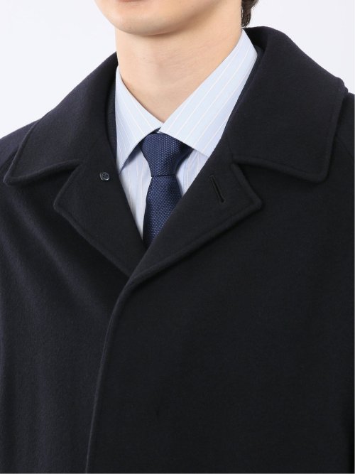 ウール100% リラクシング ステンカラーコート