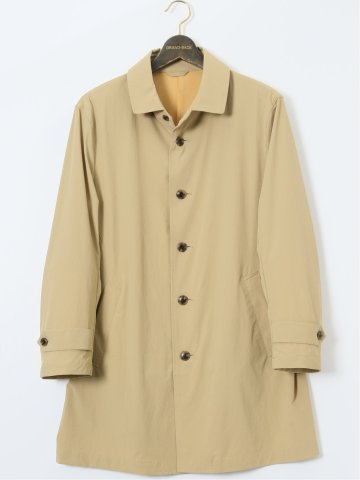 【大きいサイズ】ジーステージ/G-stage ストレッチ撥水 ステンカラーコート