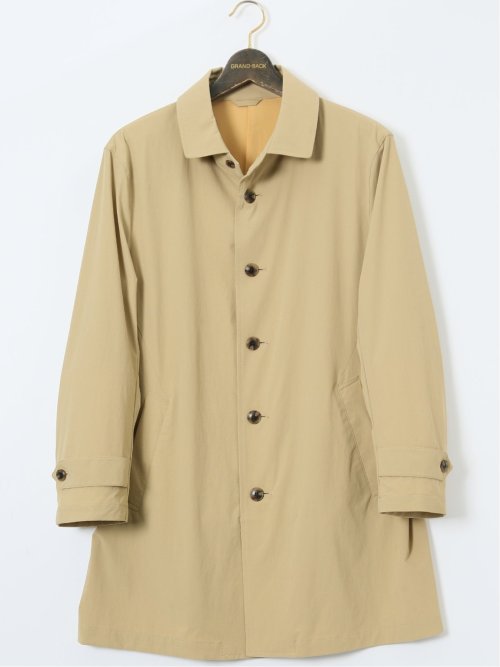 【大きいサイズ】ジーステージ/G-stage ストレッチ撥水 ステンカラーコート