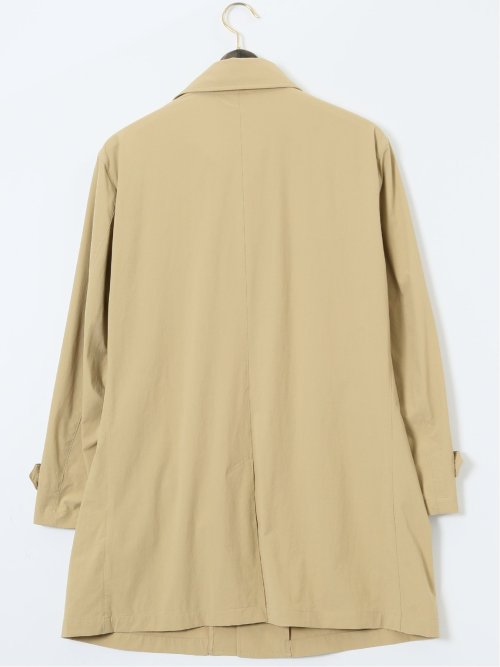 【大きいサイズ】ジーステージ/G-stage ストレッチ撥水 ステンカラーコート