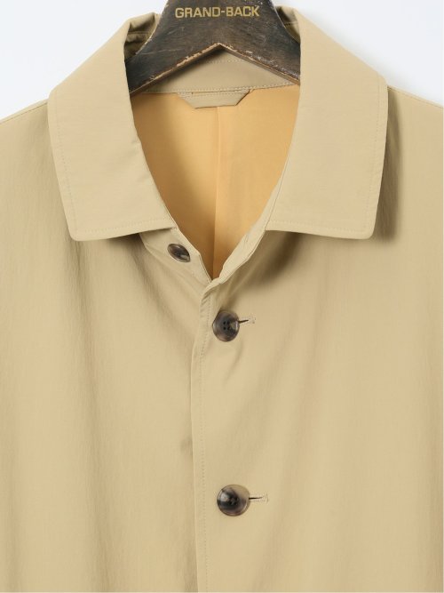 【大きいサイズ】ジーステージ/G-stage ストレッチ撥水 ステンカラーコート