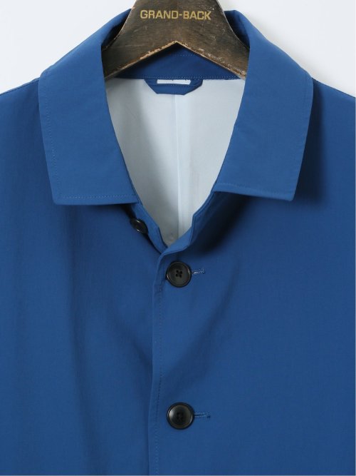 【大きいサイズ】ジーステージ/G-stage ストレッチ撥水 ステンカラーコート