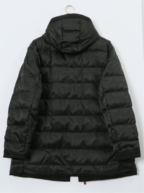 【大きいサイズ】ジーステージ/G-stage フーデッド ダウンコート