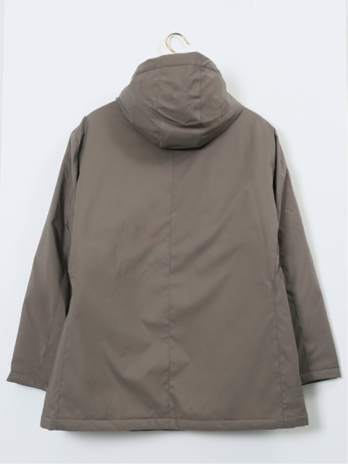 【大きいサイズ】ジーステージ/G-stage フーデッド ダウンコート
