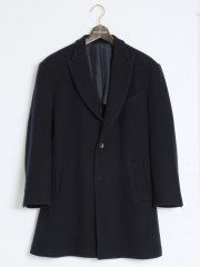 【大きいサイズ】ジーステージ/G-stage ウール100% チェスターコート