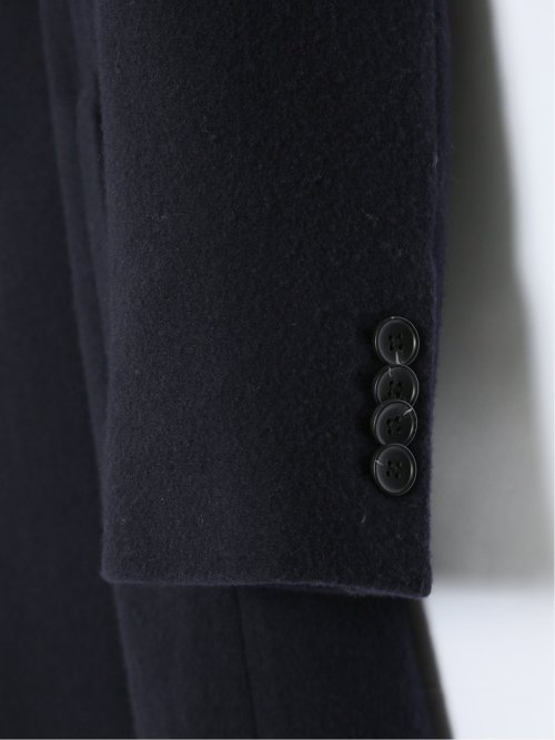 【大きいサイズ】ジーステージ/G-stage ウール100% チェスターコート