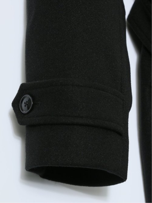 ドロー/DRAW テックメルトン ビックシルエット ダブルコート(M 05黒