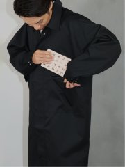 ドロー/DRAW ビックシルエット ステンカラーコート