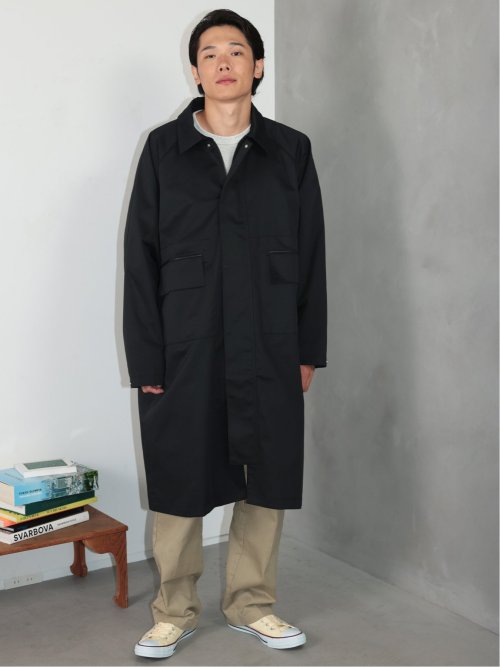 ドロー/DRAW ビックシルエット ステンカラーコート