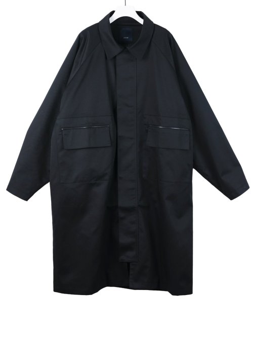 ドロー/DRAW ビックシルエット ステンカラーコート