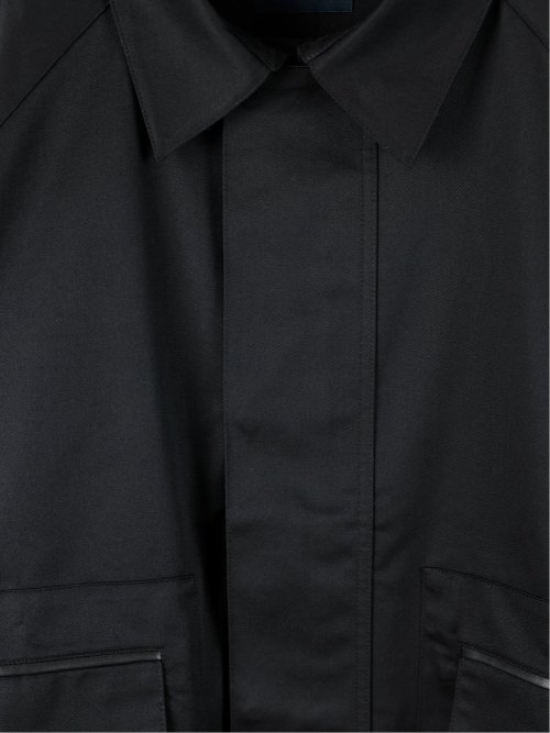 ドロー/DRAW ビックシルエット ステンカラーコート