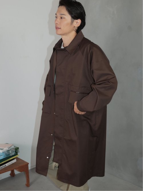 Lightweight Stand Collar Coat / ライトアウター ステンカラーコート（バルマカーンコート）